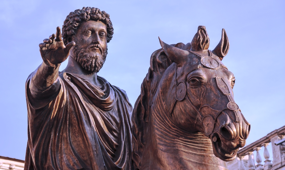 Marco Aurelio meditante